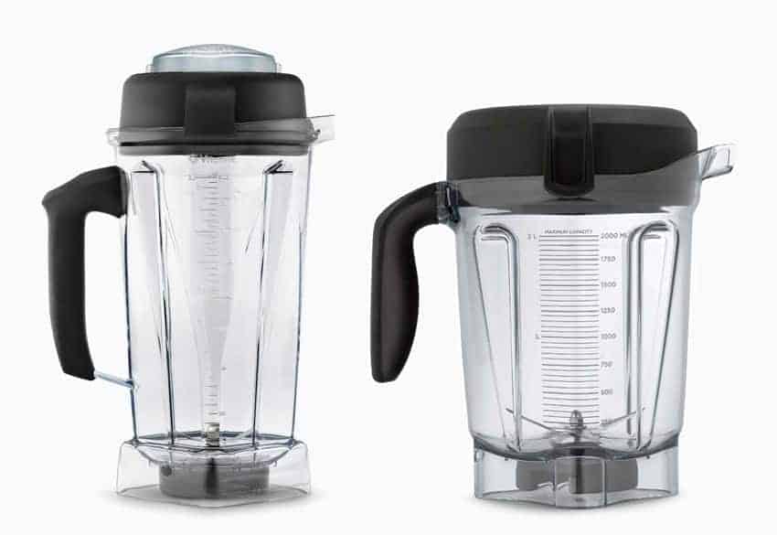 Classic and Next Generation Vitamix containers